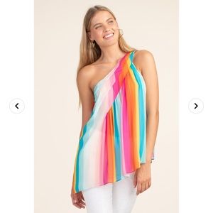 Trina Turk One Shoulder Top